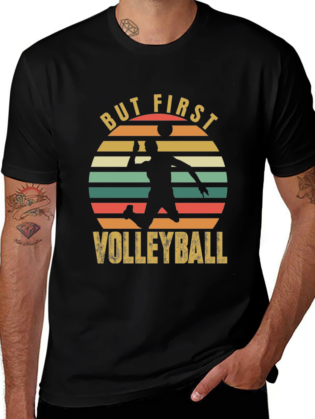 But First Volleyball Graphic Tee
