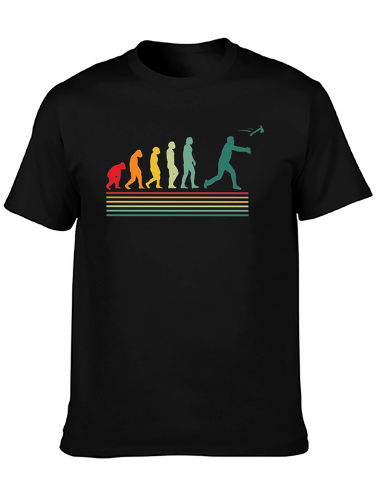 Evolution Axe Throwing Black T-Shirt