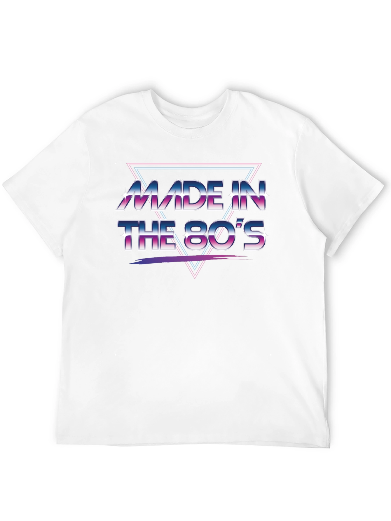 Retro 80s Made In The 80s Black T-Shirt