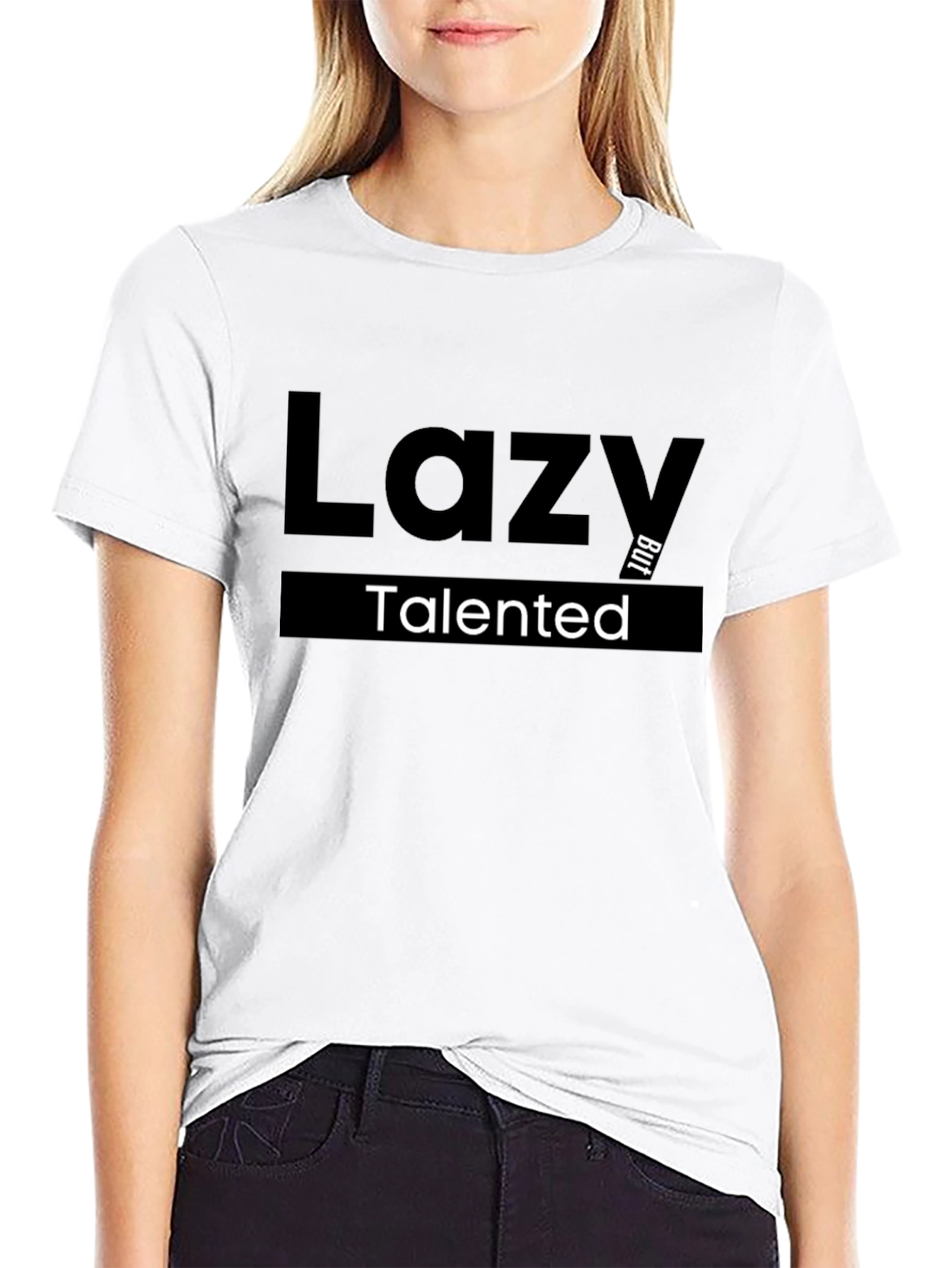 Lazy But Talented Graphic T-Shirt