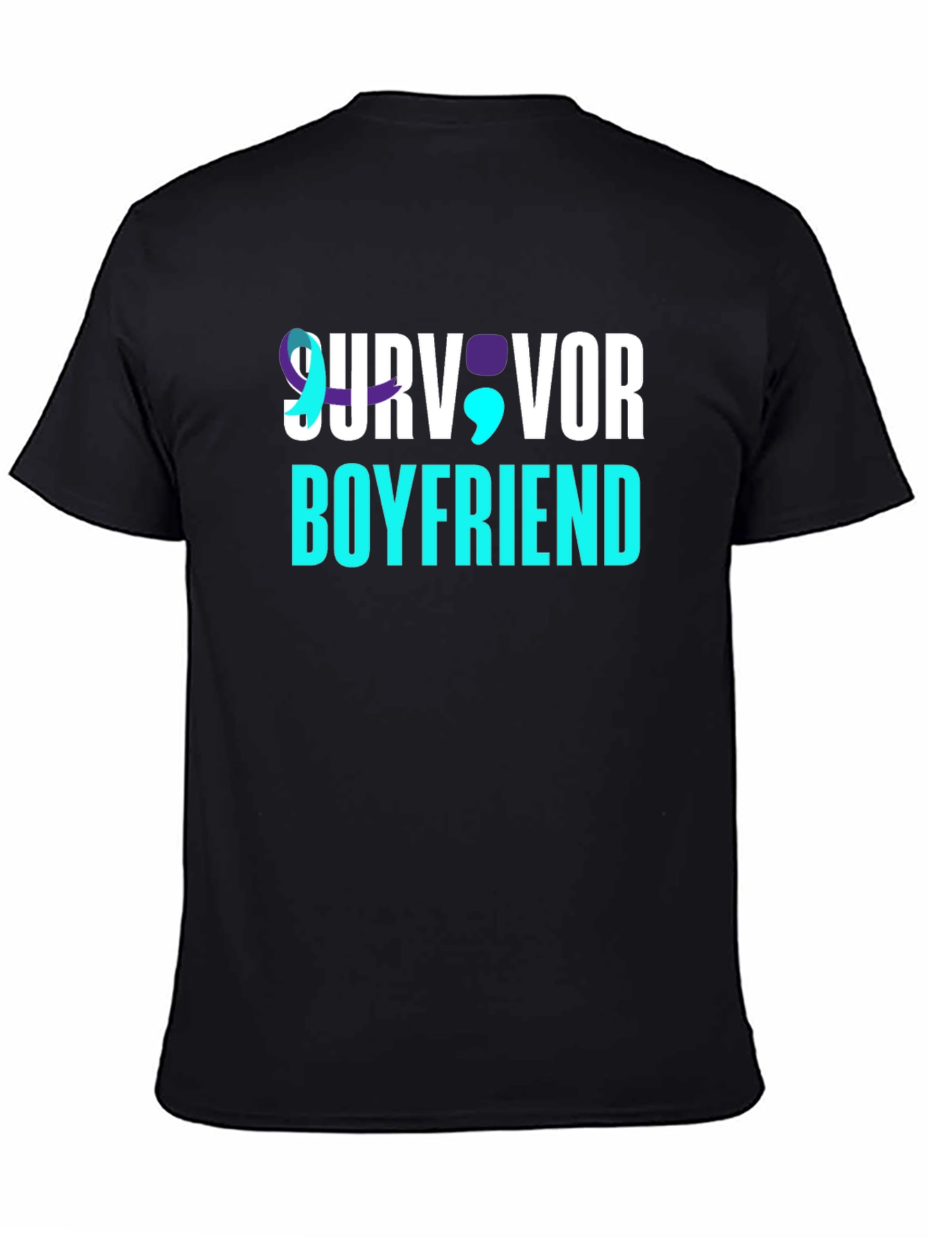 Survivor Boyfriend Graphic T-Shirt