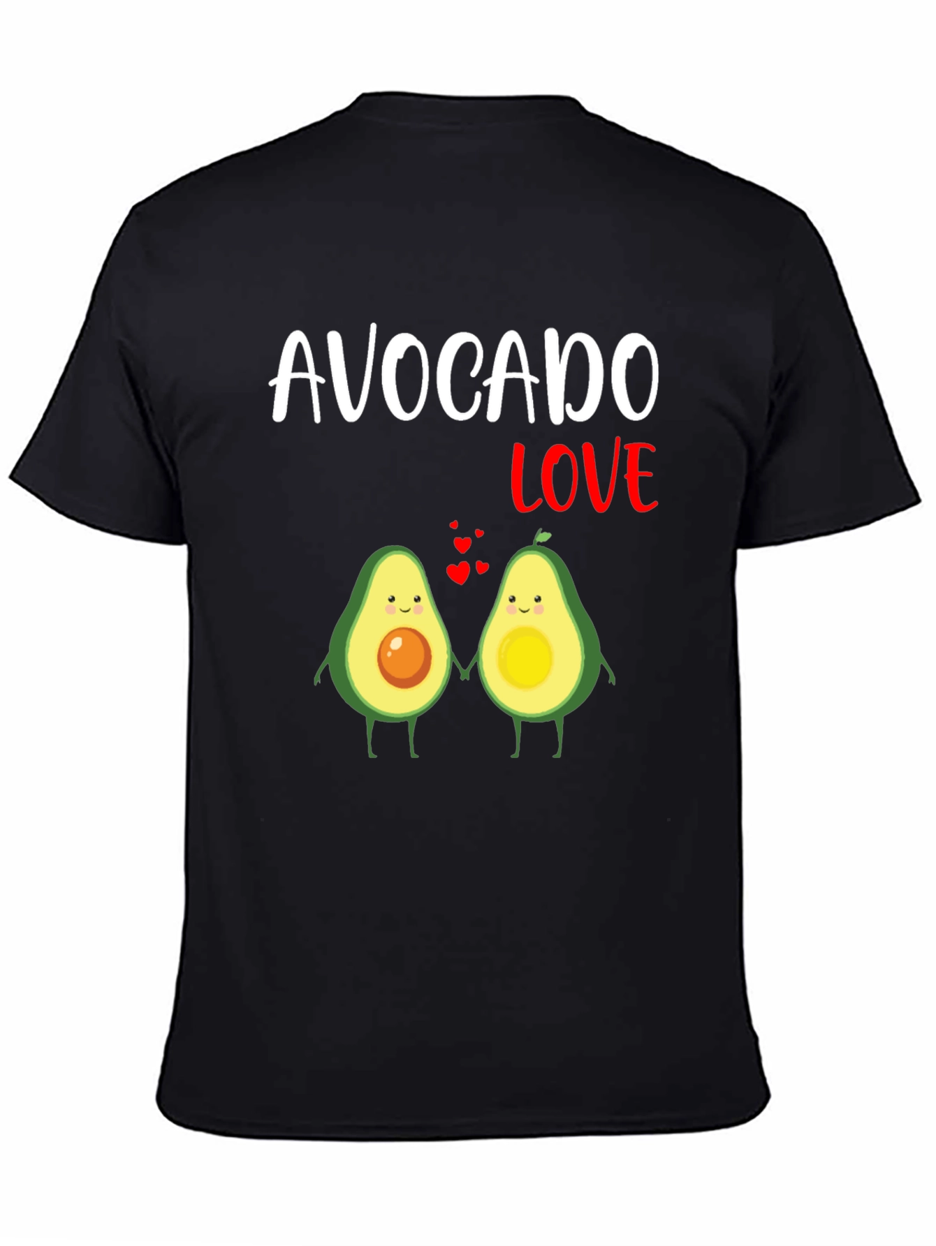 Avocado Love Graphic T-Shirt - Cute Couple Tee