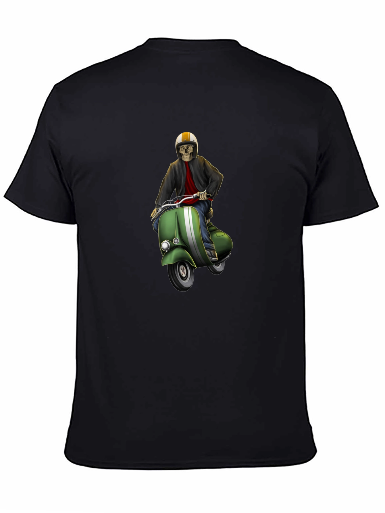 Cool Skeleton Rider Graphic Tee