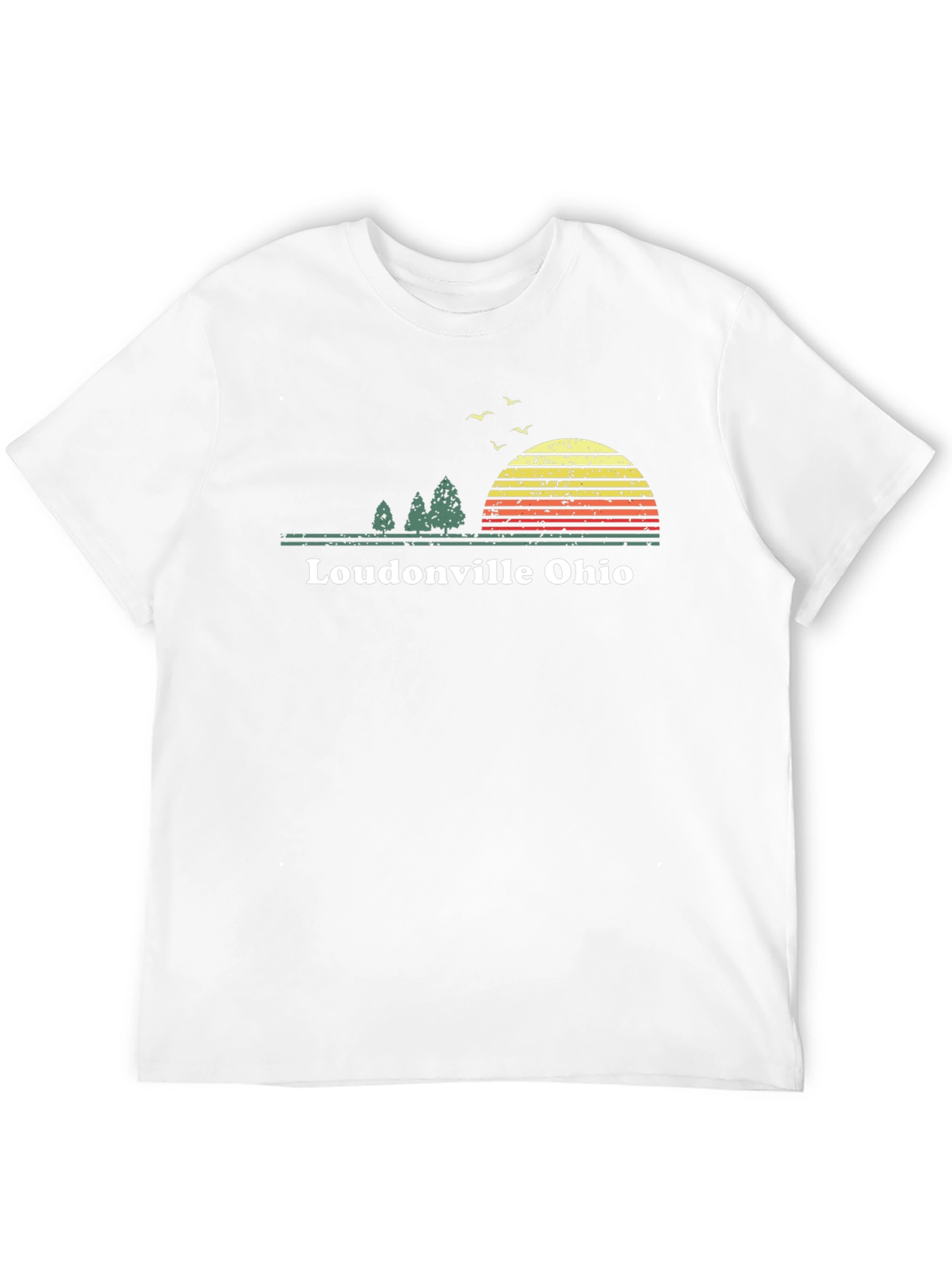 Loudonville Ohio Sunset Graphic Tee
