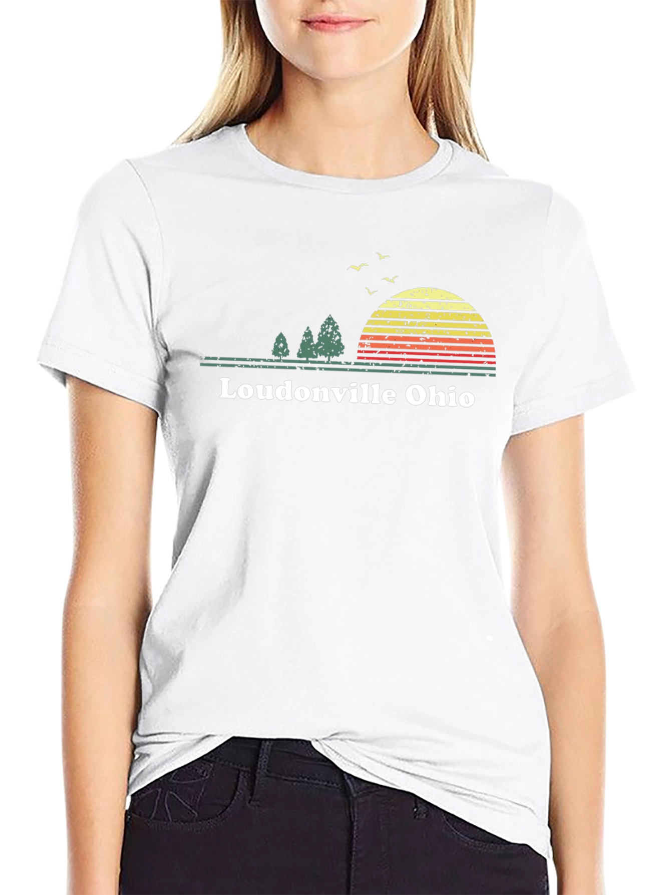 Loudonville Ohio Sunset Graphic Tee