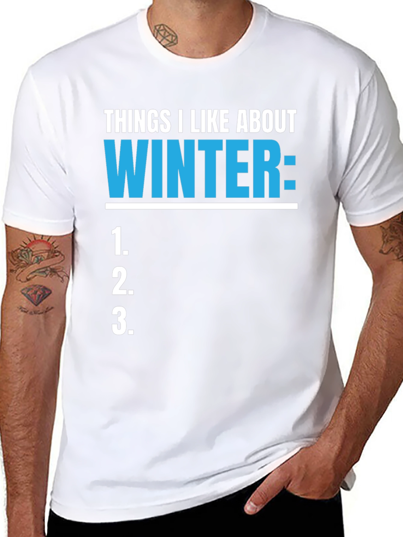 Things I Like About Winter T-Shirt