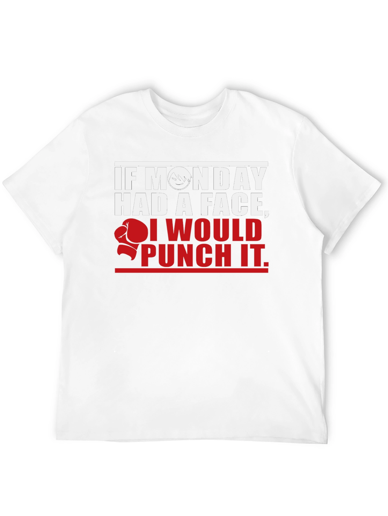 If Monday Had a Face T-Shirt