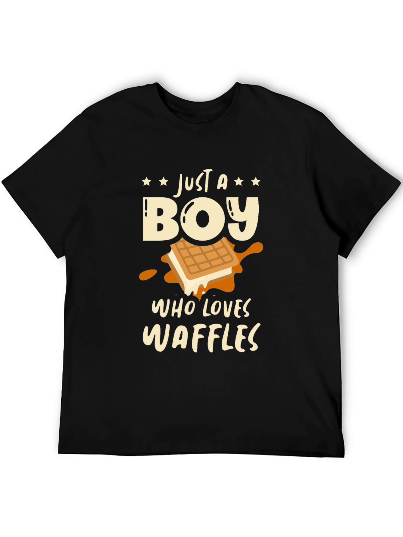 Just a Boy Who Loves Waffles T-Shirt