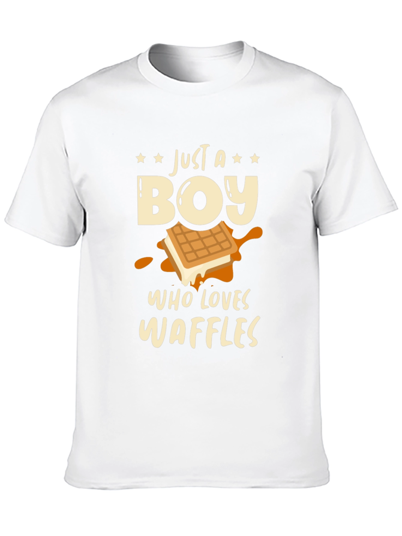 Just a Boy Who Loves Waffles T-Shirt