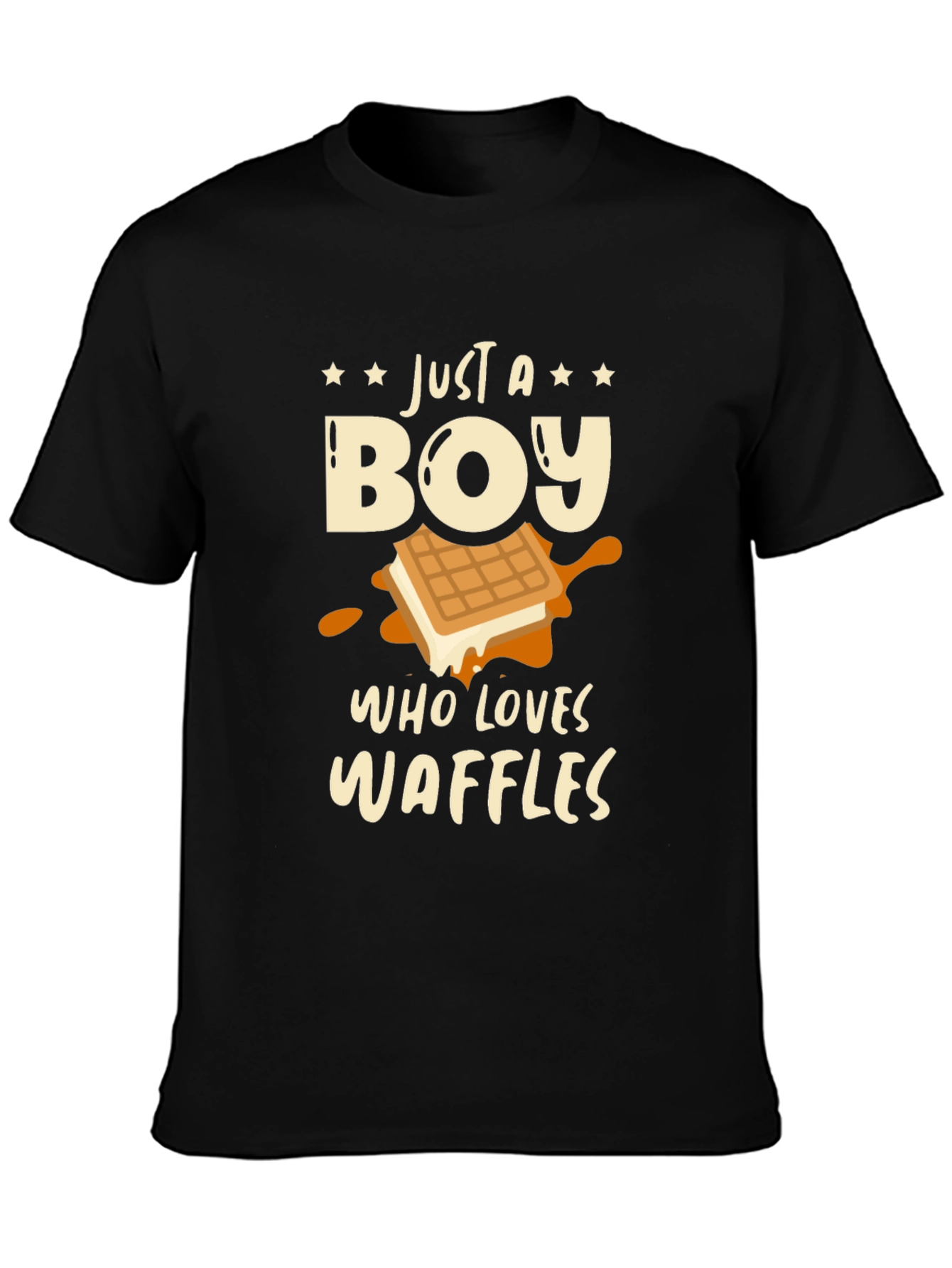 Just a Boy Who Loves Waffles T-Shirt