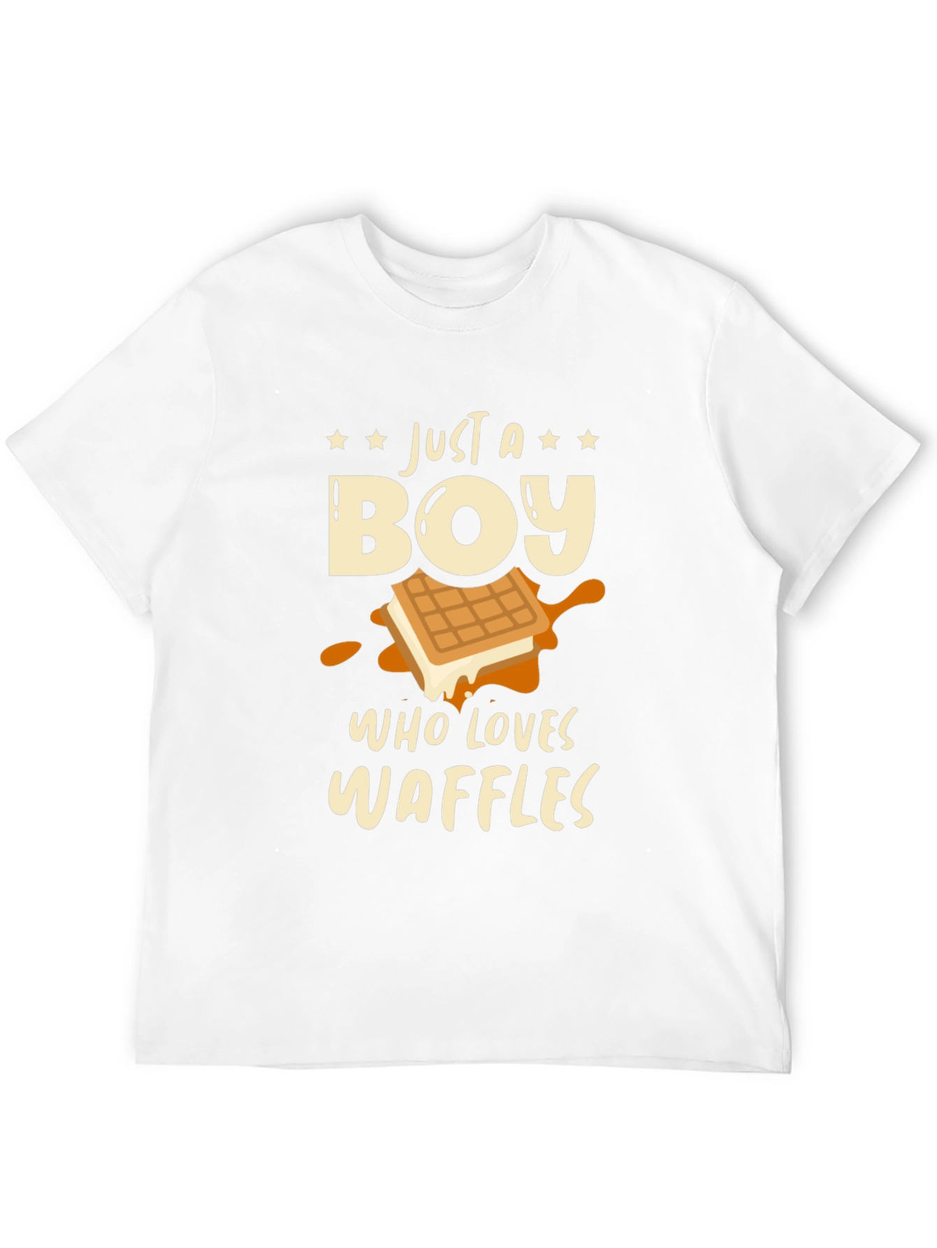 Just a Boy Who Loves Waffles T-Shirt