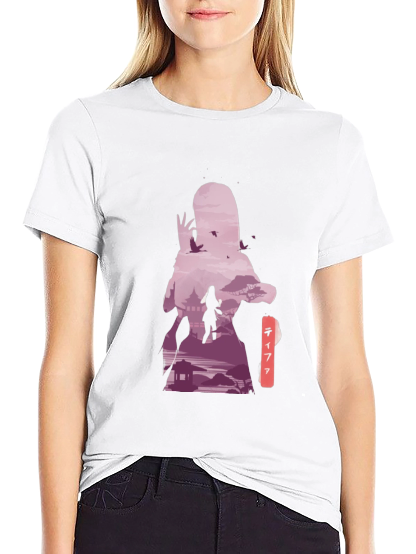Anime Graphic Tee - Stylish Black Cotton T-Shirt
