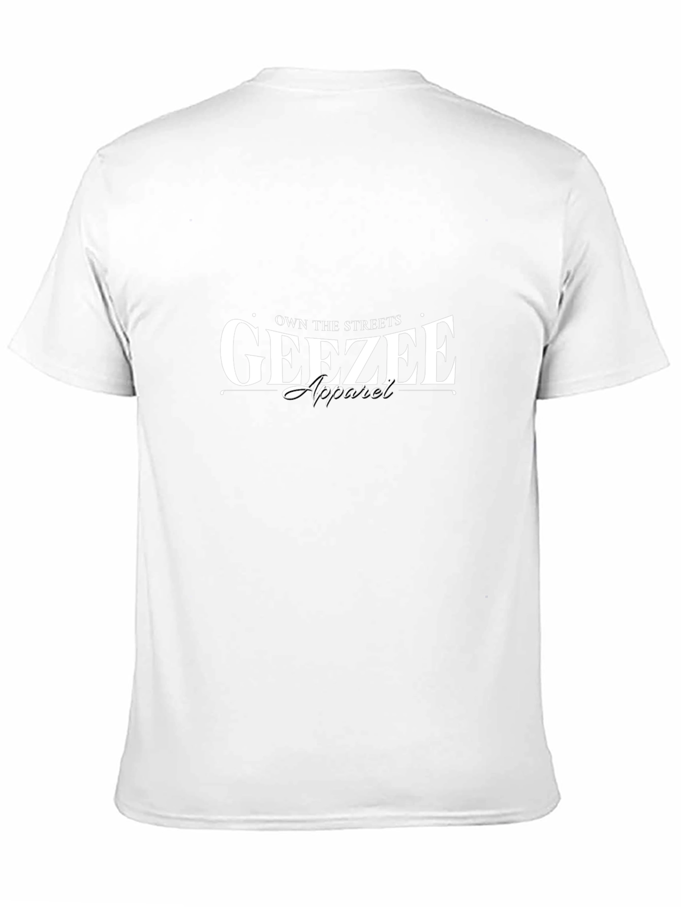 Geezee Apparel Black T-Shirt - Own the Streets Style