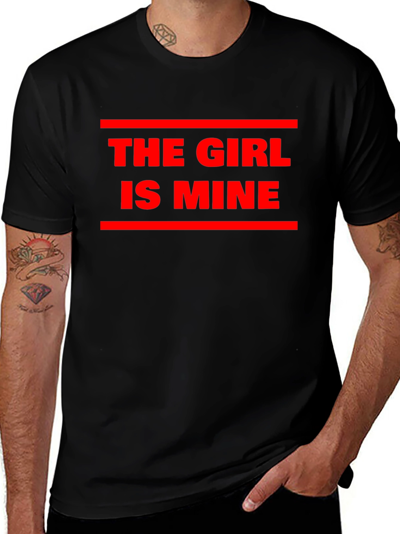 The Girl Is Mine Graphic T-Shirt