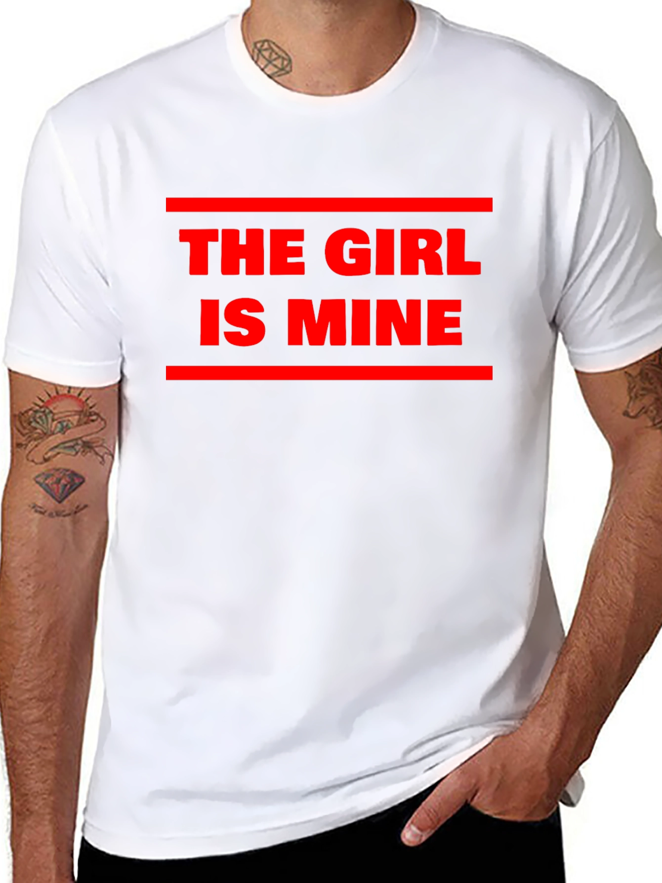 The Girl Is Mine Graphic T-Shirt