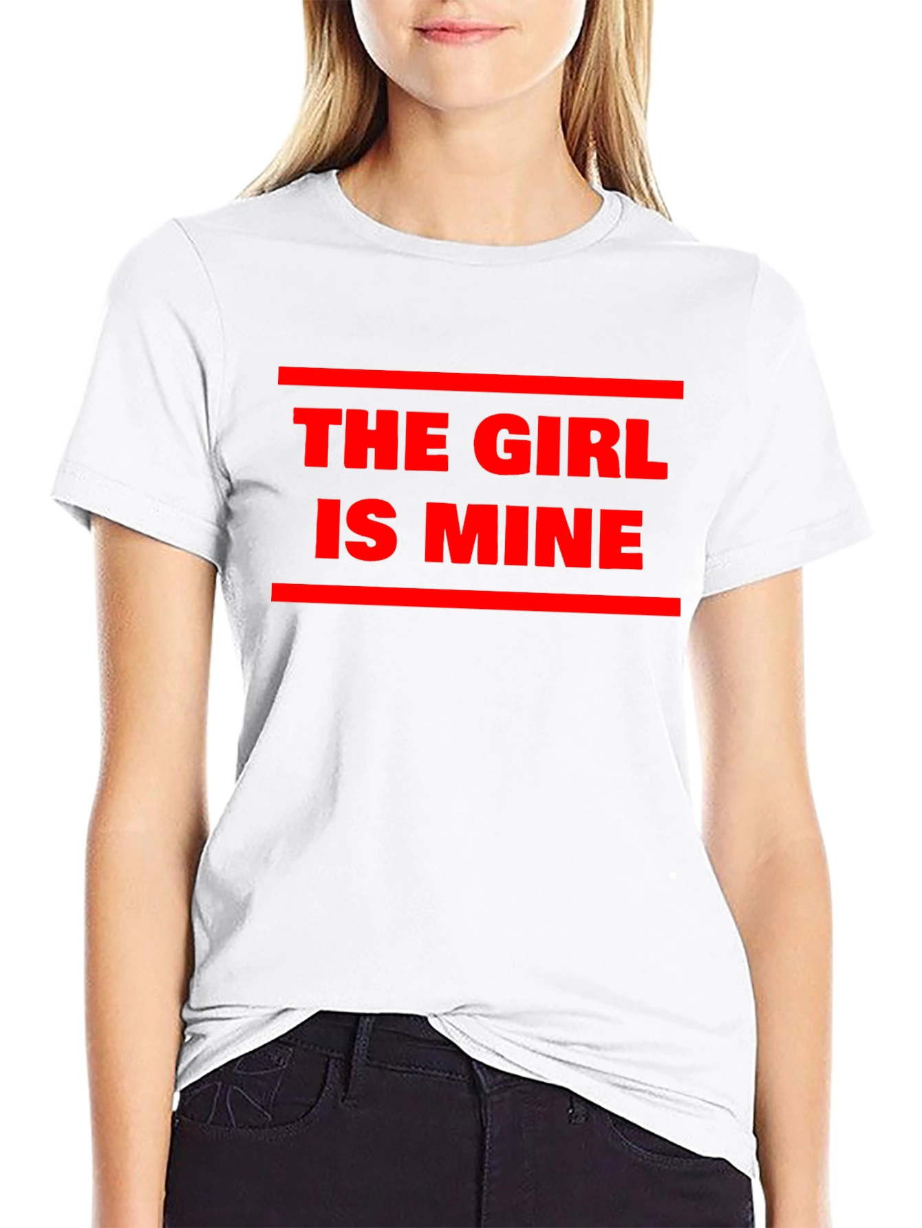 The Girl Is Mine Graphic T-Shirt
