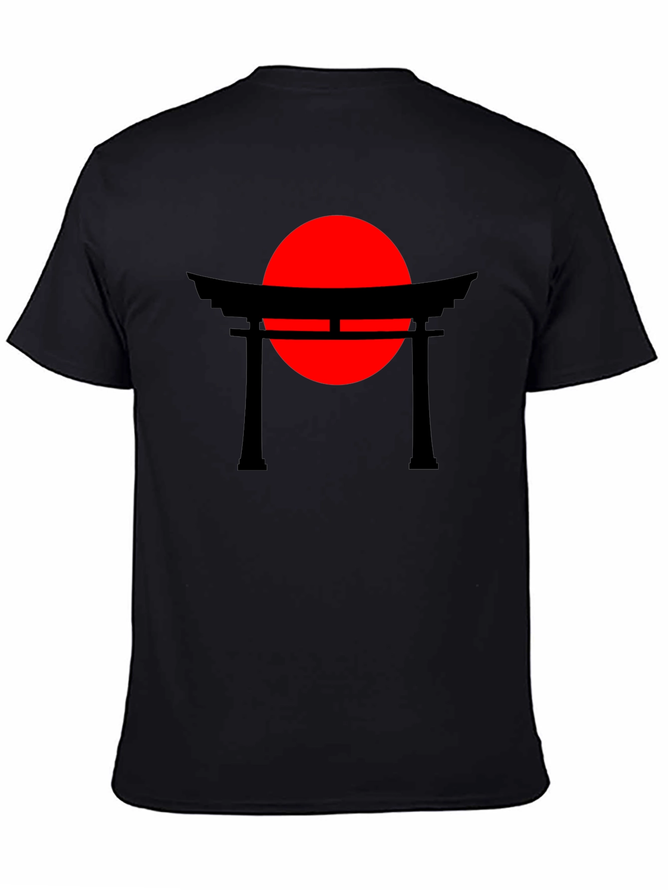 Japanese Torii Gate & Rising Sun Graphic Tee