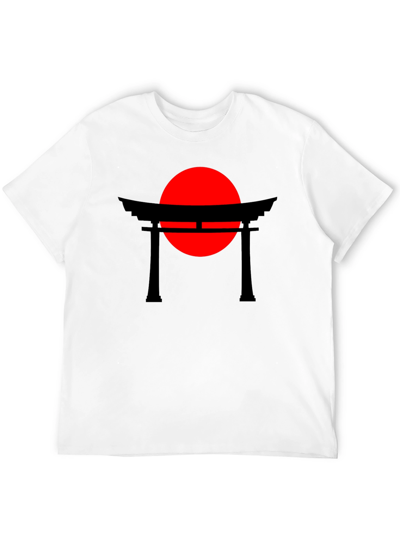 Japanese Torii Gate & Rising Sun Graphic Tee