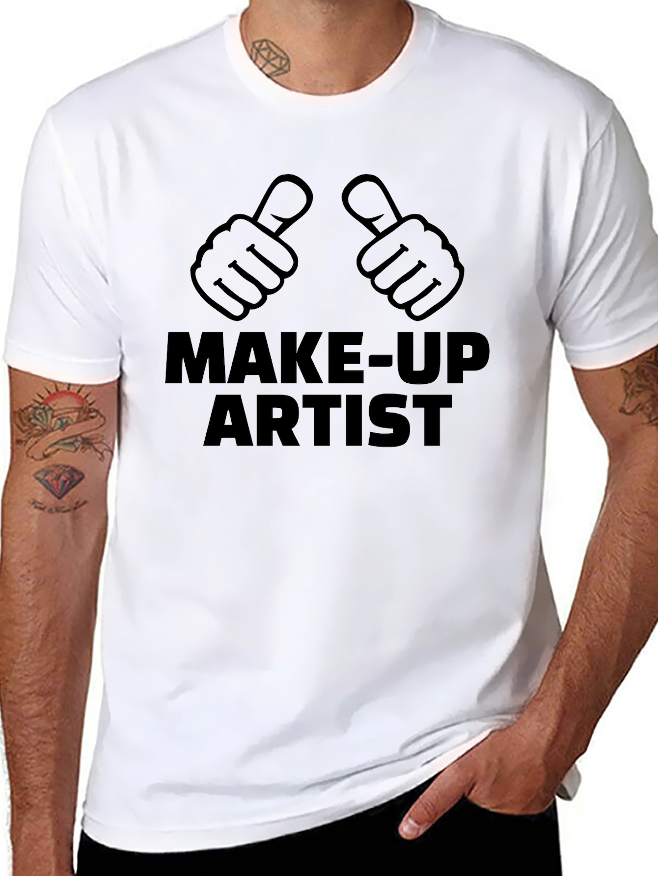 Make-Up Artist Black T-Shirt