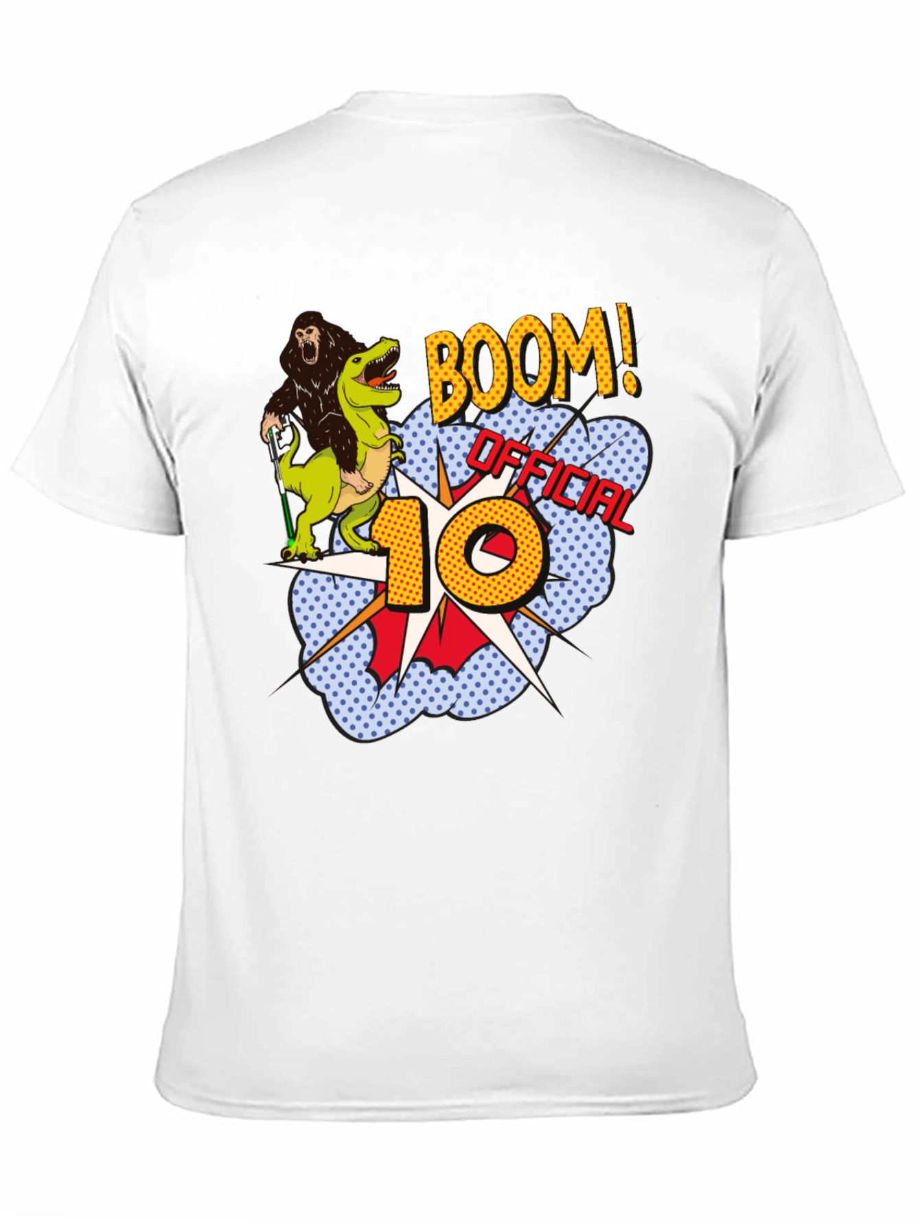 Boom! Official 10th Birthday Graphic T-Shirt