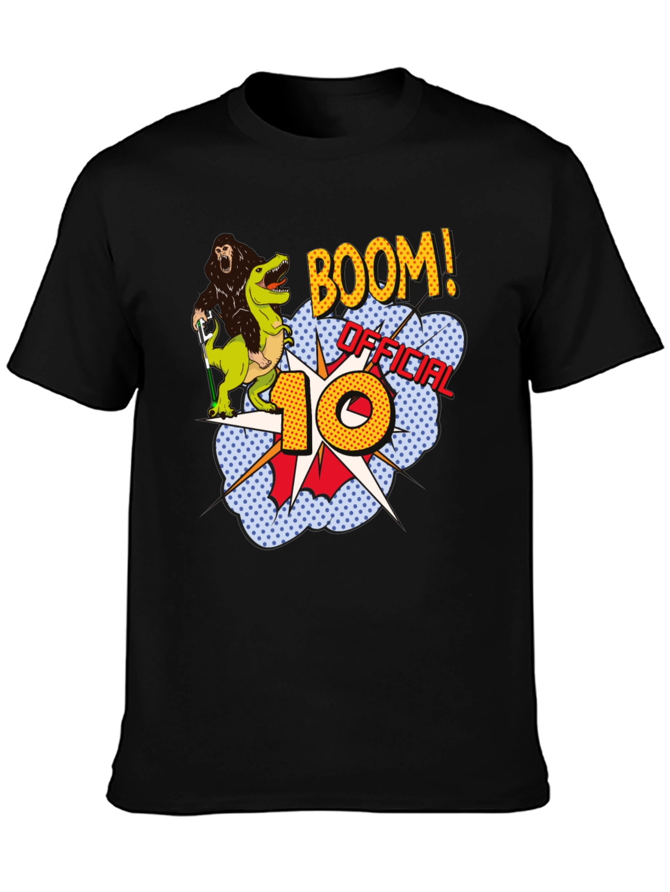 Boom! Official 10th Birthday Graphic T-Shirt