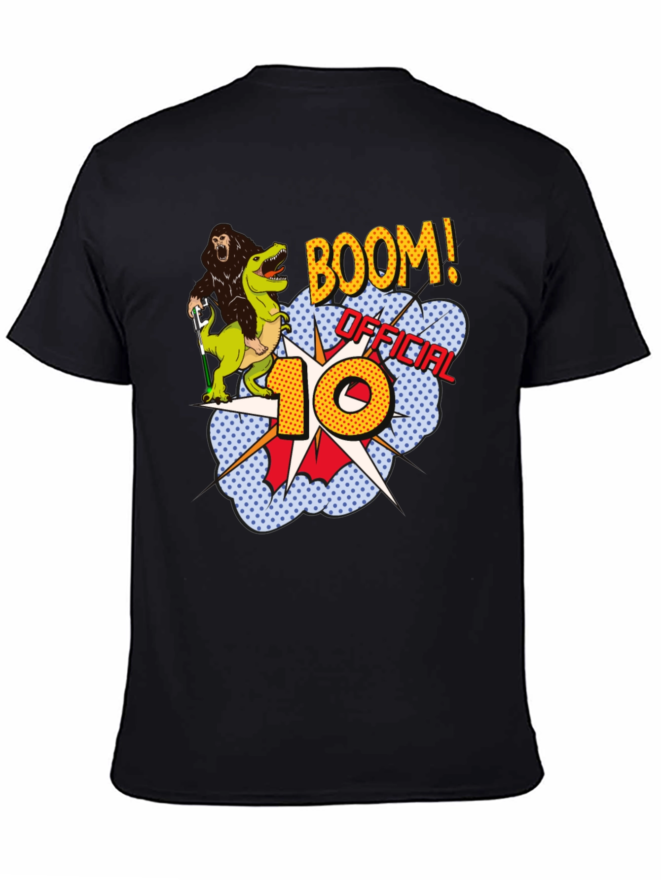 Boom! Official 10th Birthday Graphic T-Shirt