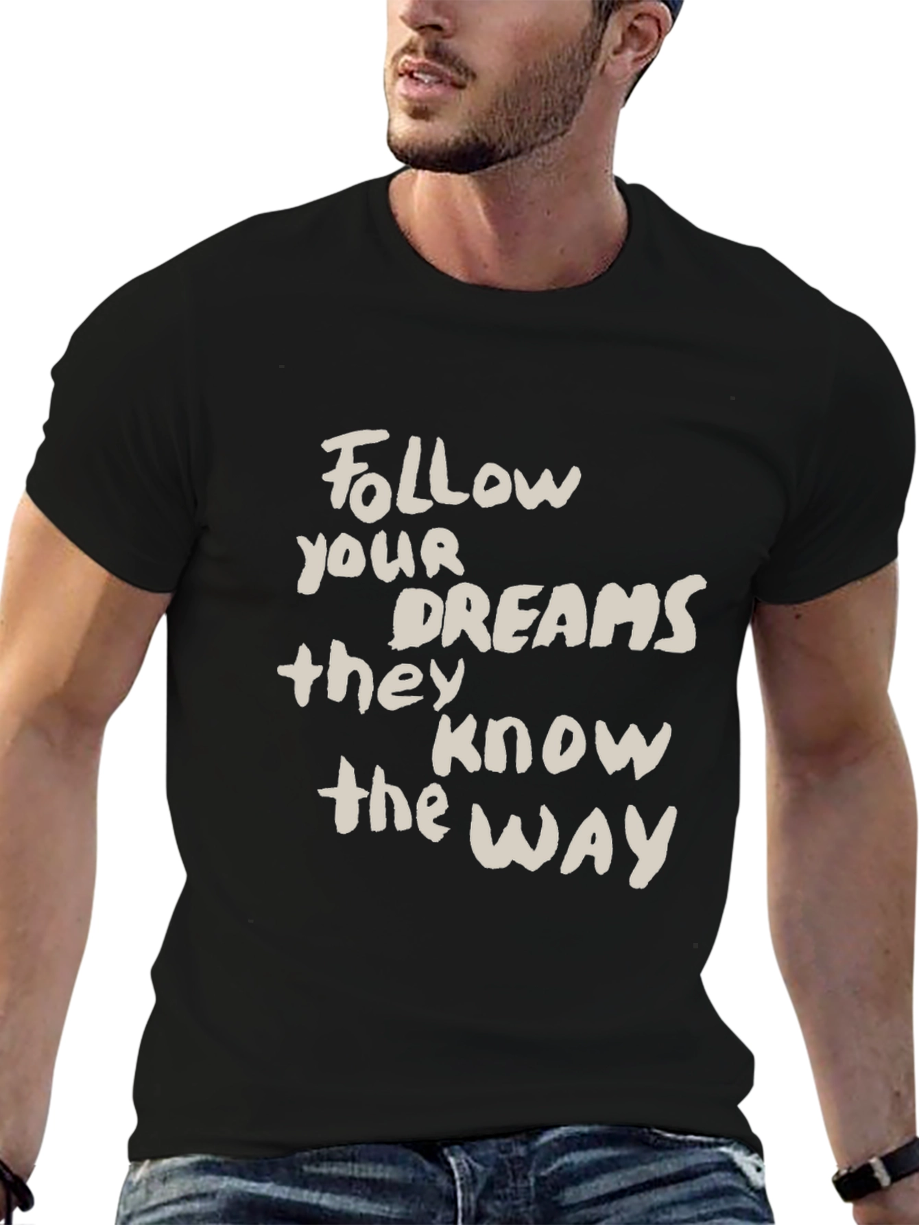 Follow Your Dreams Graphic Tee - Unisex Cotton T-Shirt