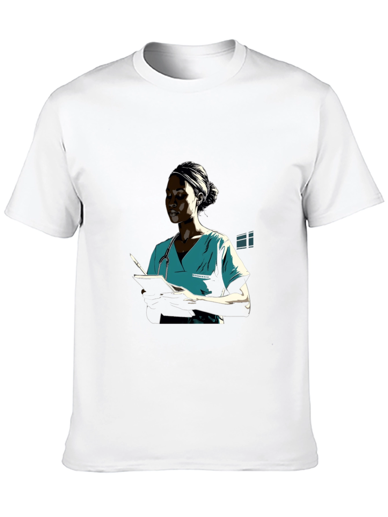Nurse Graphic Tee - Unisex Cotton T-Shirt