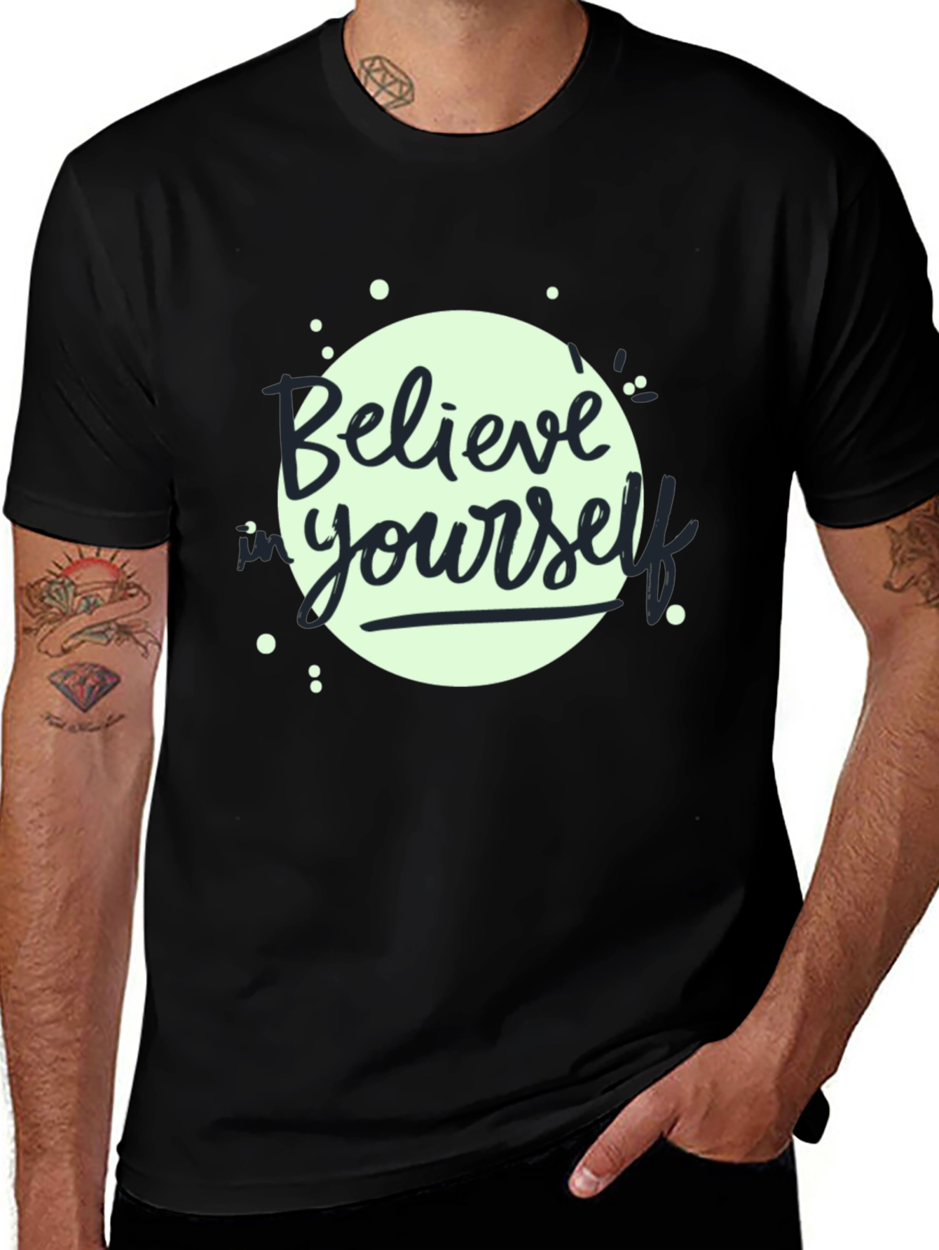 Believe in Yourself T-Shirt - Motivational Design