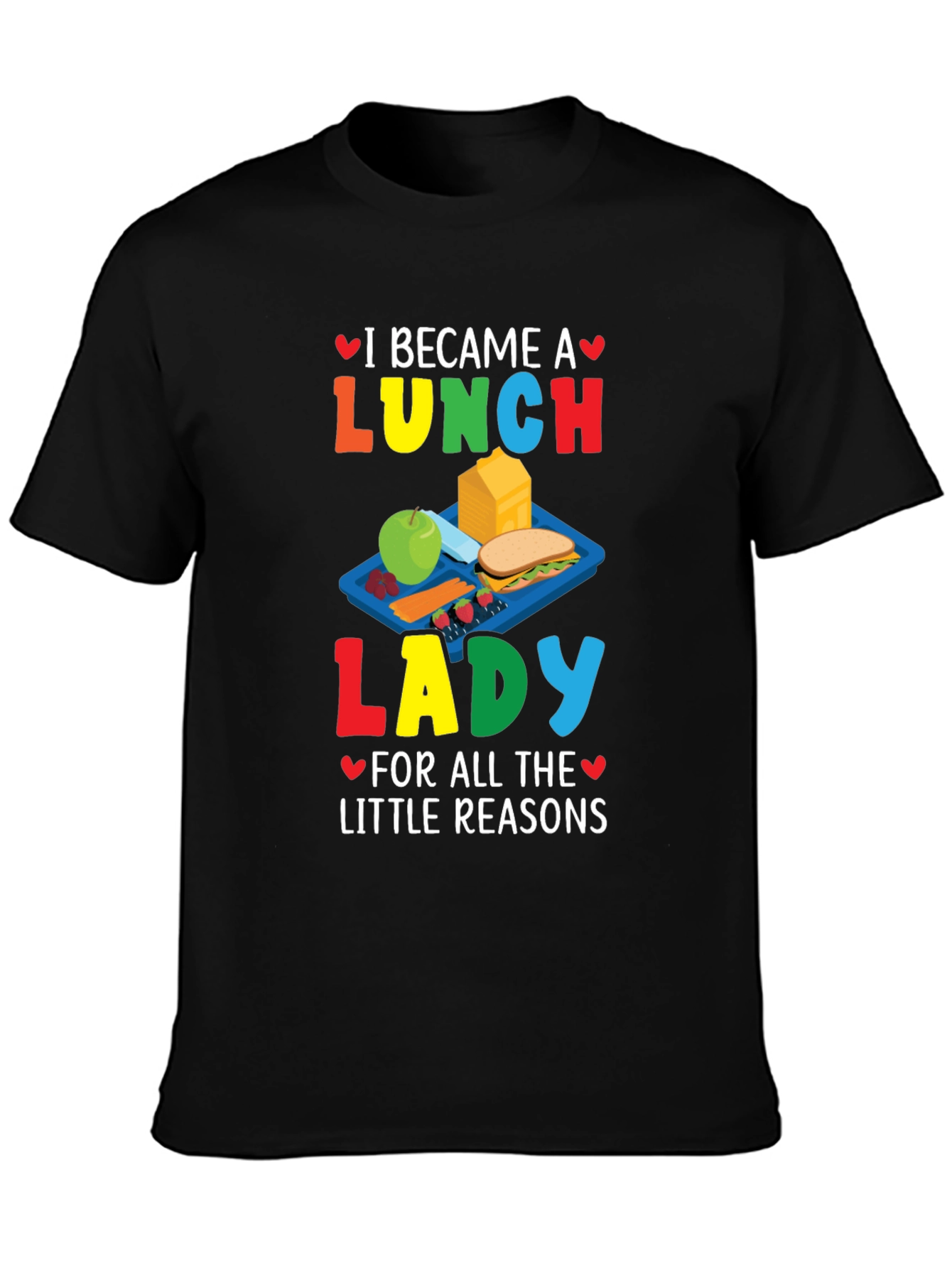 Lunch Lady T-Shirt - Cute School Cafeteria Tee