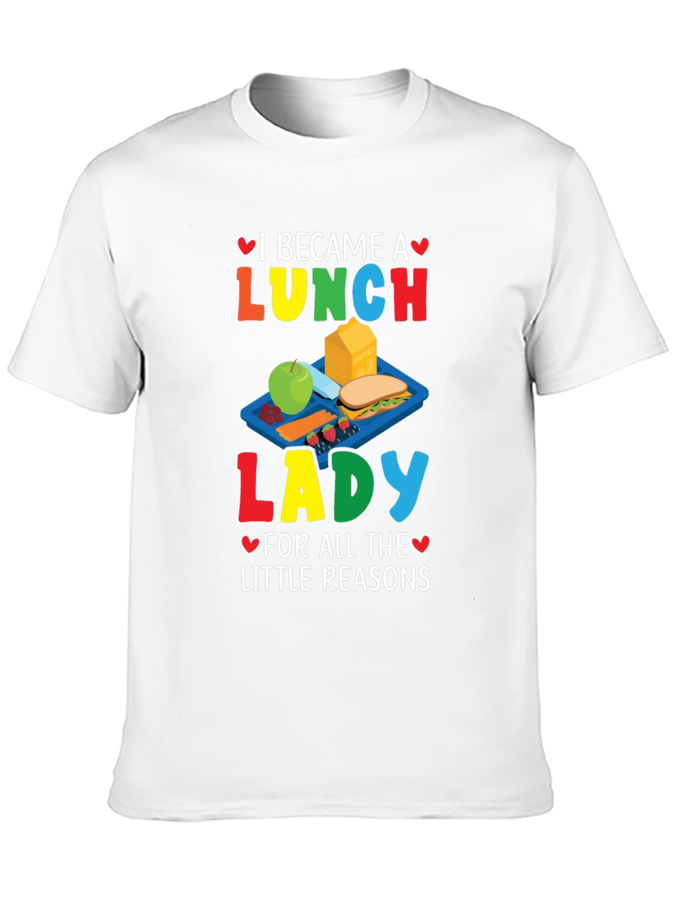 Lunch Lady T-Shirt - Cute School Cafeteria Tee