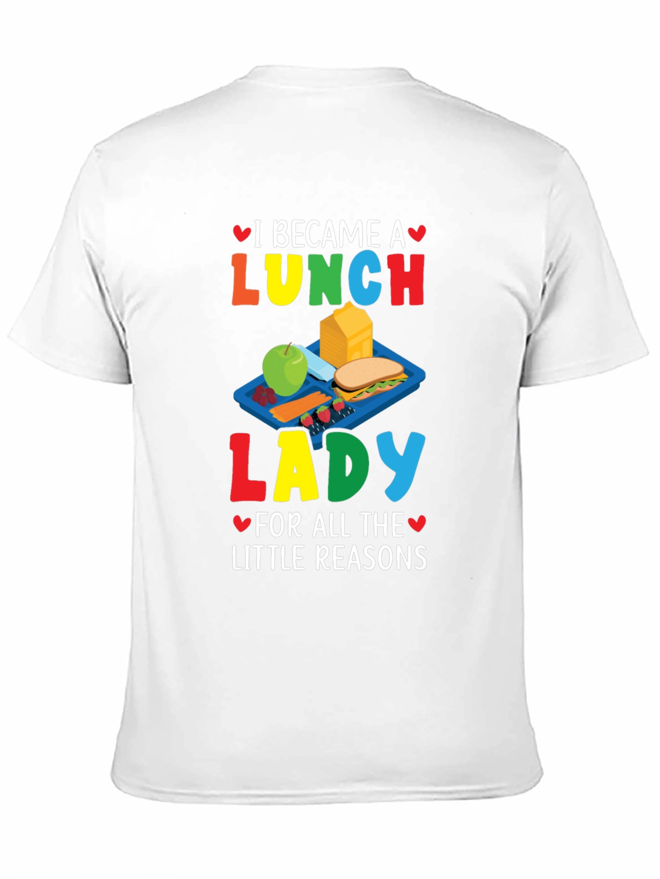 Lunch Lady T-Shirt - Cute School Cafeteria Tee