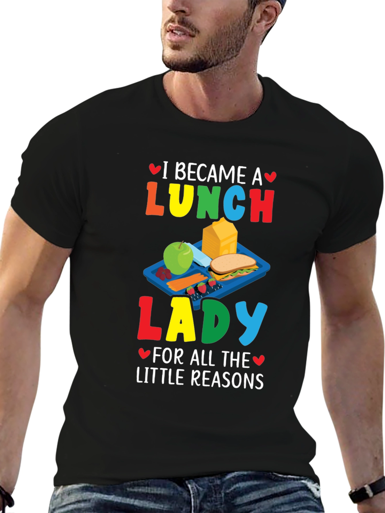 Lunch Lady T-Shirt - Cute School Cafeteria Tee