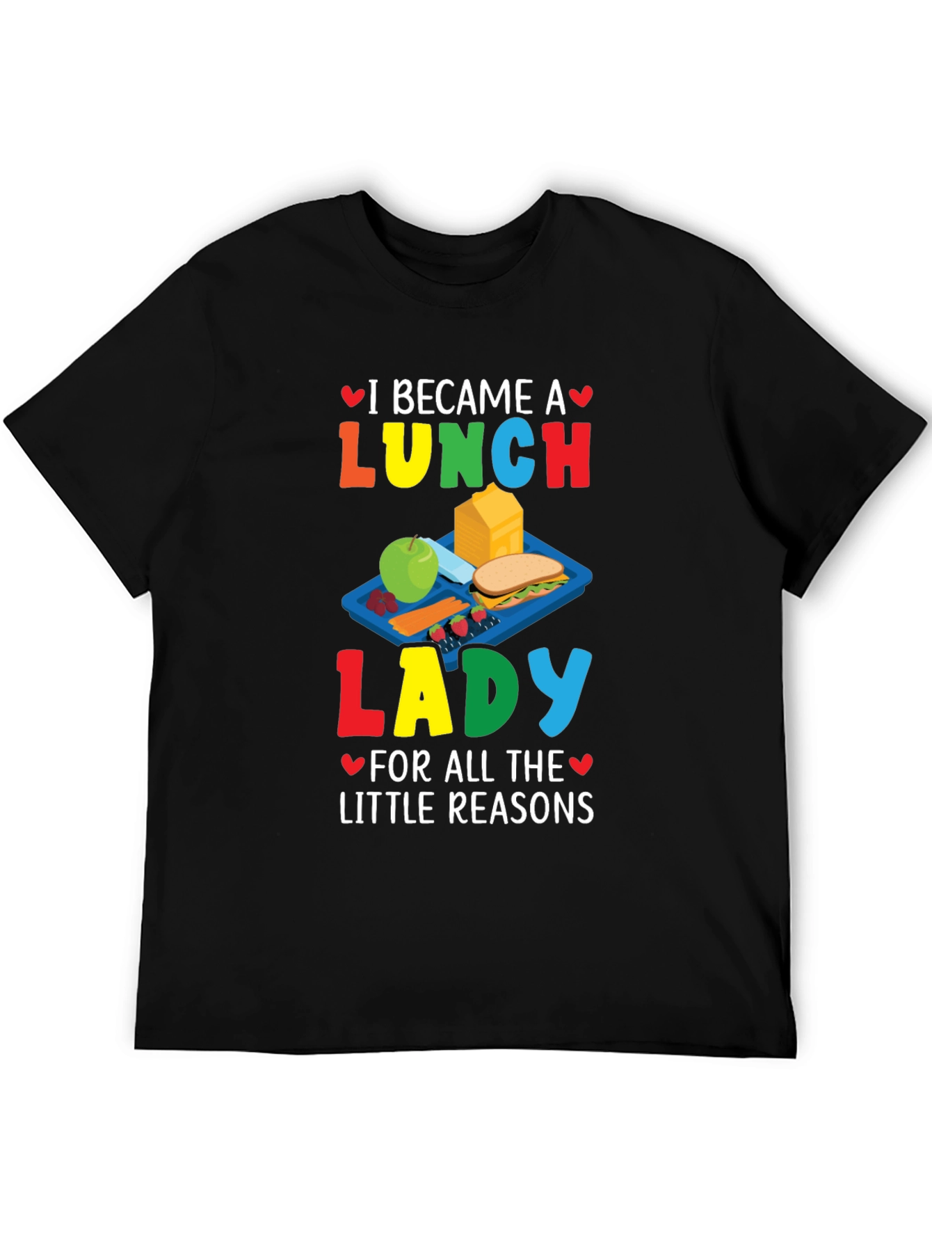 Lunch Lady T-Shirt - Cute School Cafeteria Tee