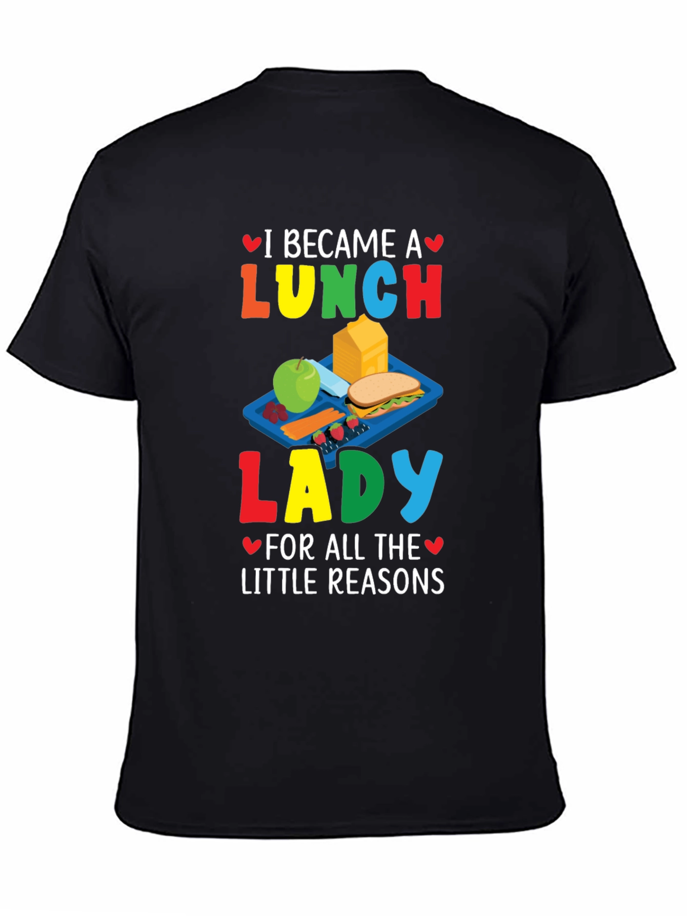 Lunch Lady T-Shirt - Cute School Cafeteria Tee