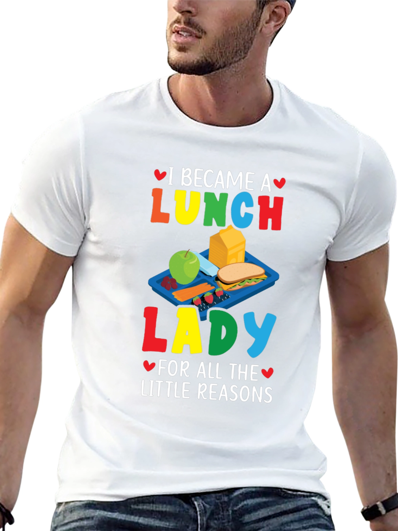 Lunch Lady T-Shirt - Cute School Cafeteria Tee