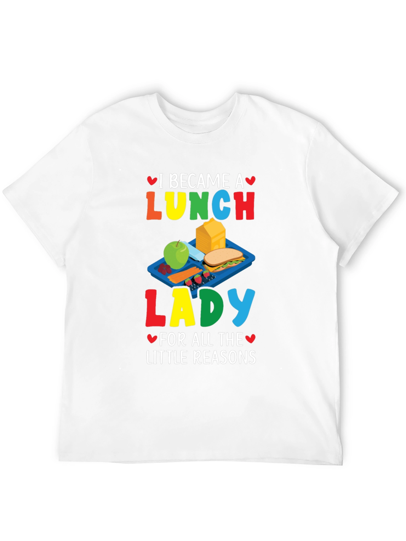 Lunch Lady T-Shirt - Cute School Cafeteria Tee