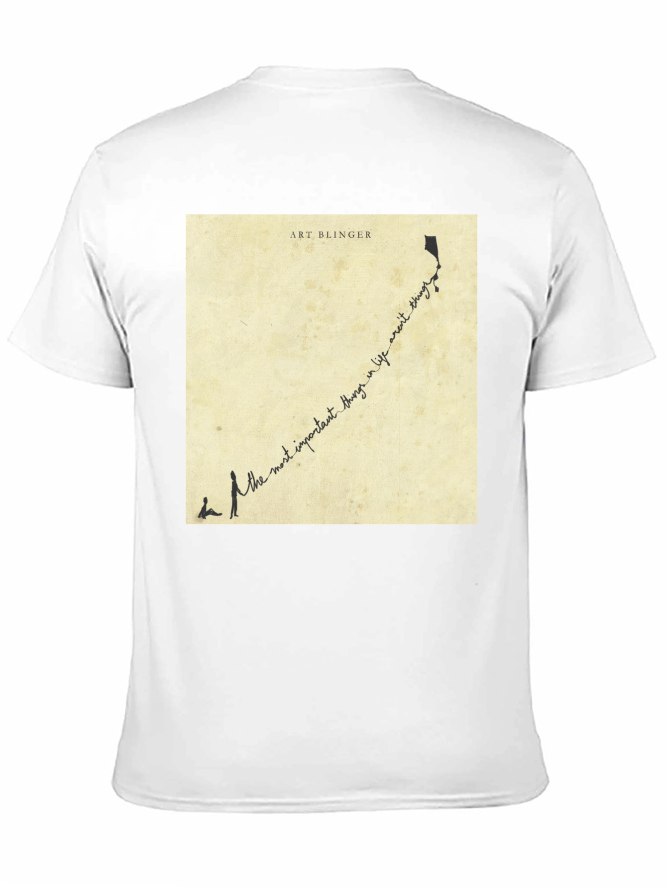 Art Blinger Inspirational Quote Graphic T-Shirt