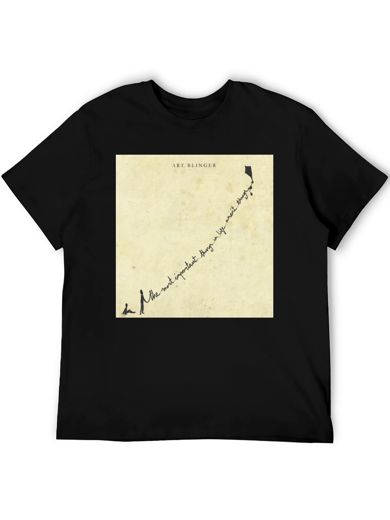 Art Blinger Inspirational Quote Graphic T-Shirt