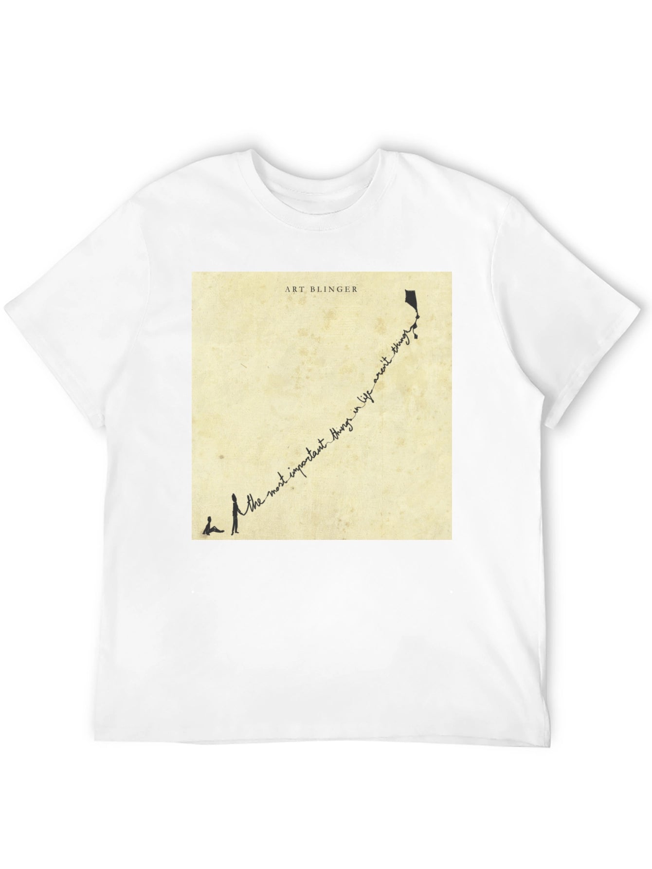Art Blinger Inspirational Quote Graphic T-Shirt