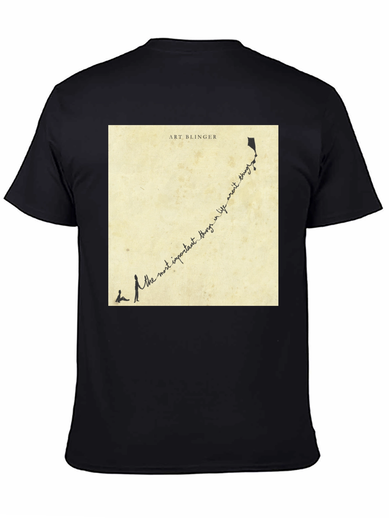 Art Blinger Inspirational Quote Graphic T-Shirt