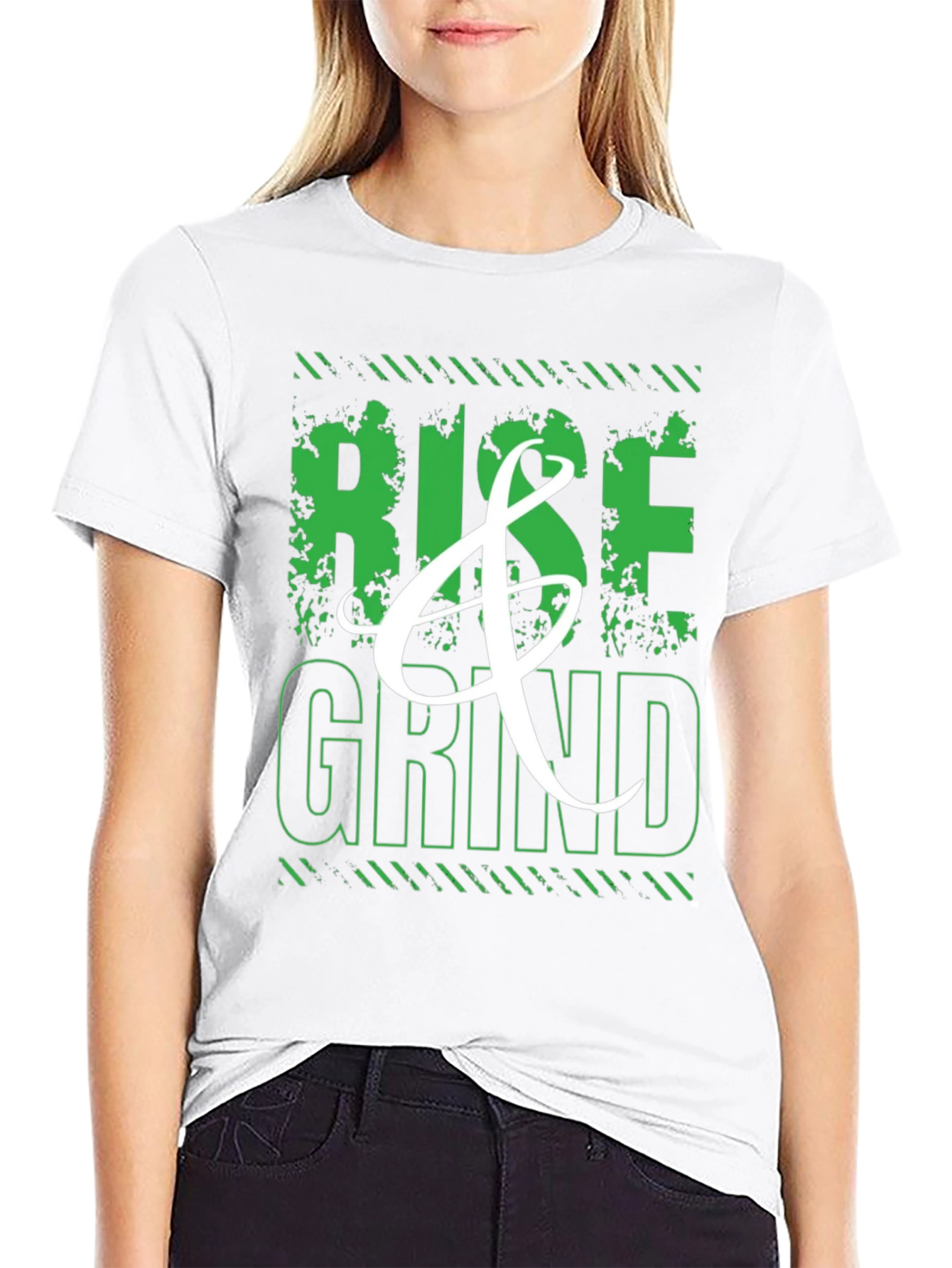 Rise & Grind Graphic T-Shirt - Mens Black Tee