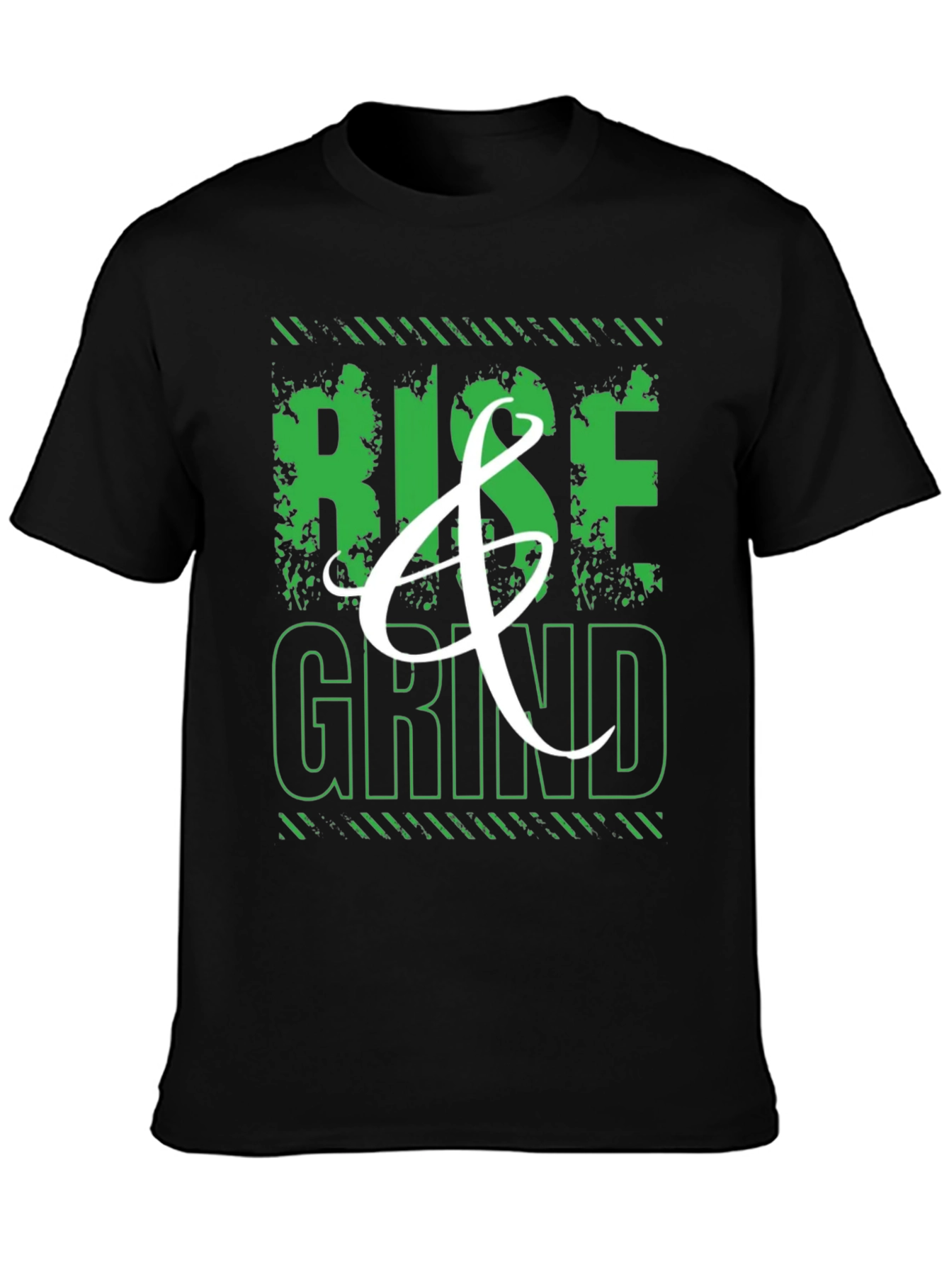 Rise & Grind Graphic T-Shirt - Mens Black Tee