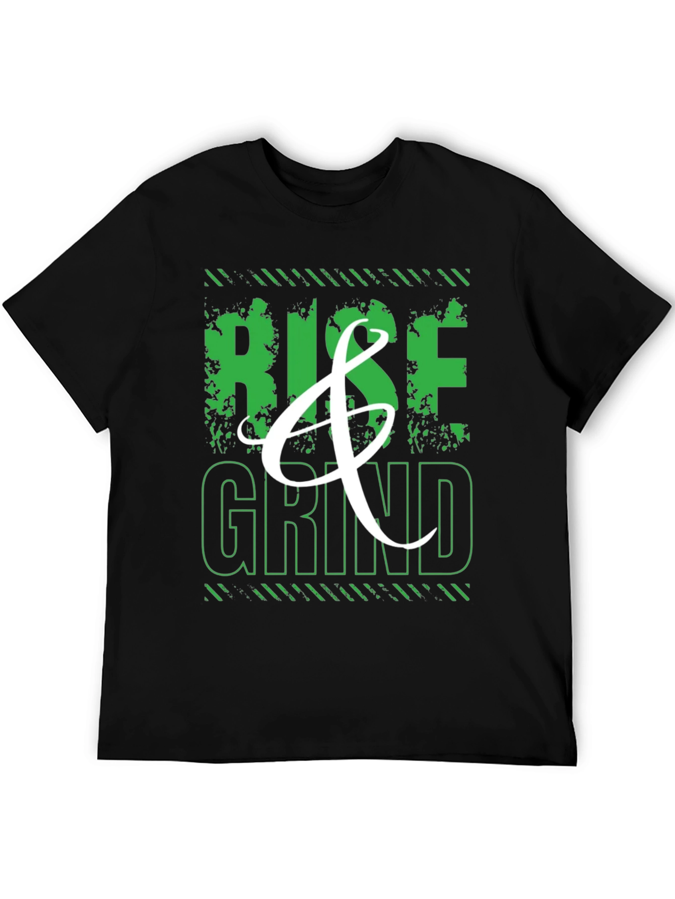 Rise & Grind Graphic T-Shirt - Mens Black Tee