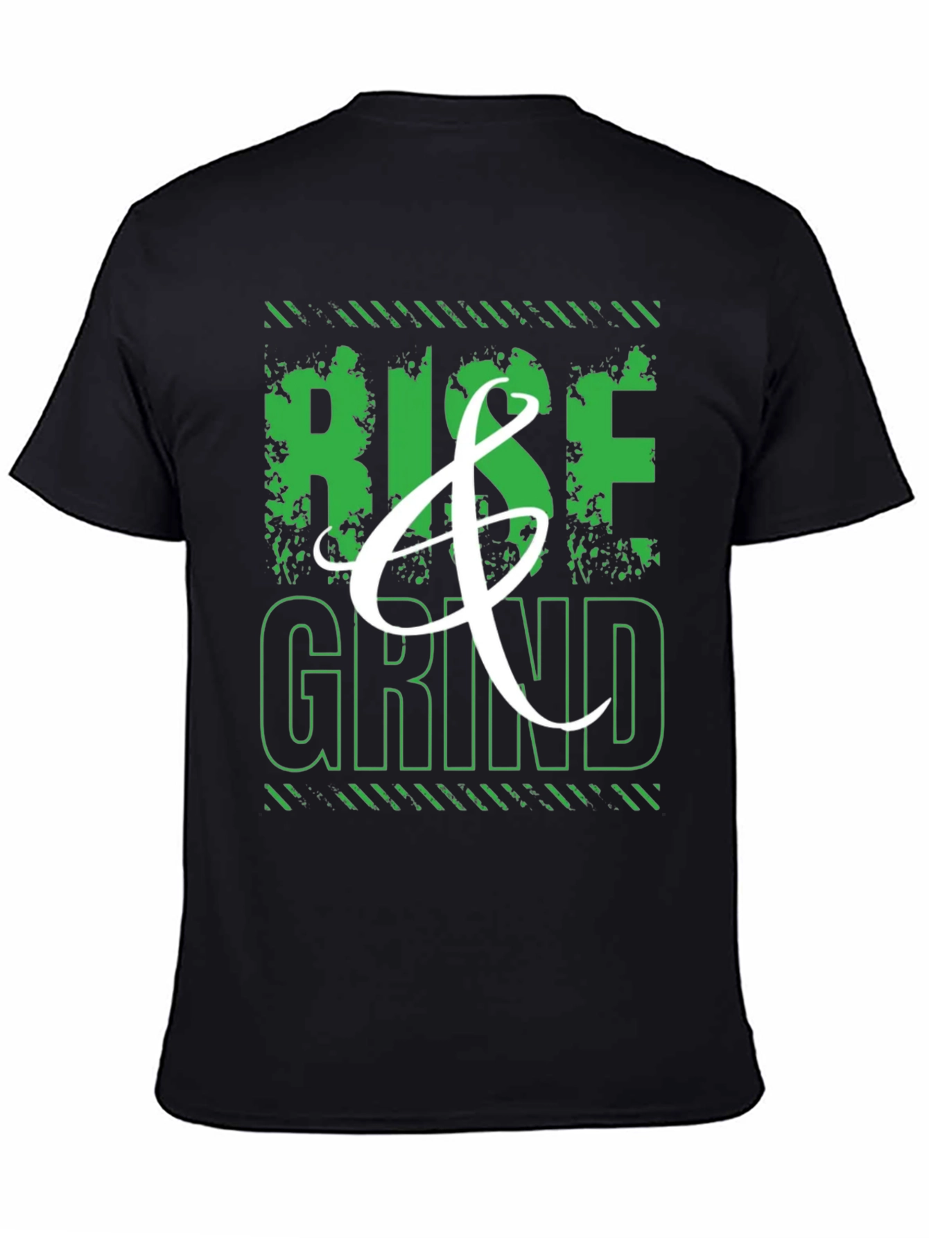 Rise & Grind Graphic T-Shirt - Mens Black Tee