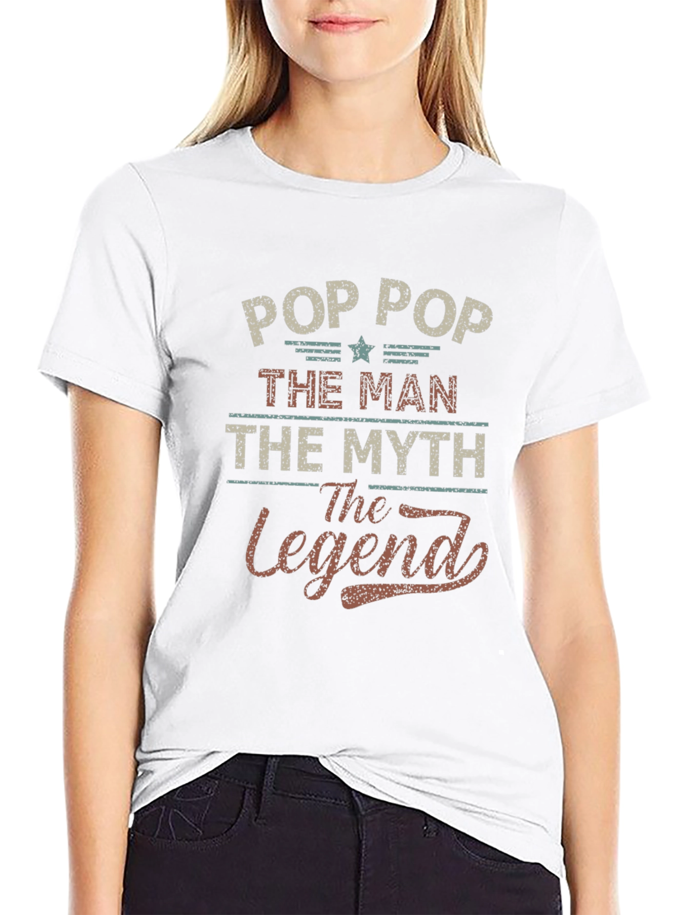 Pop Pop The Man The Myth The Legend T-Shirt
