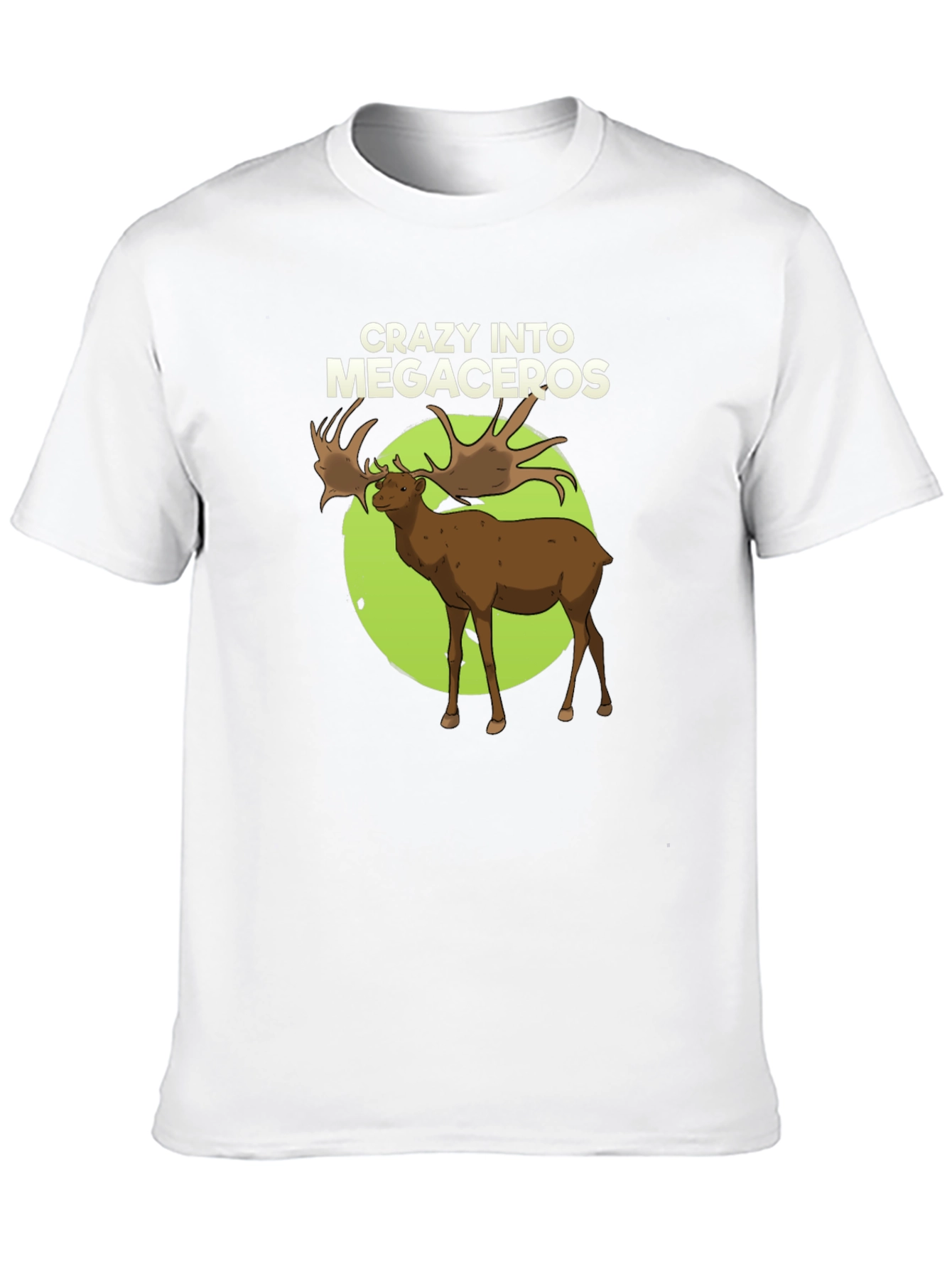 Crazy Into Megaceros Black T-Shirt