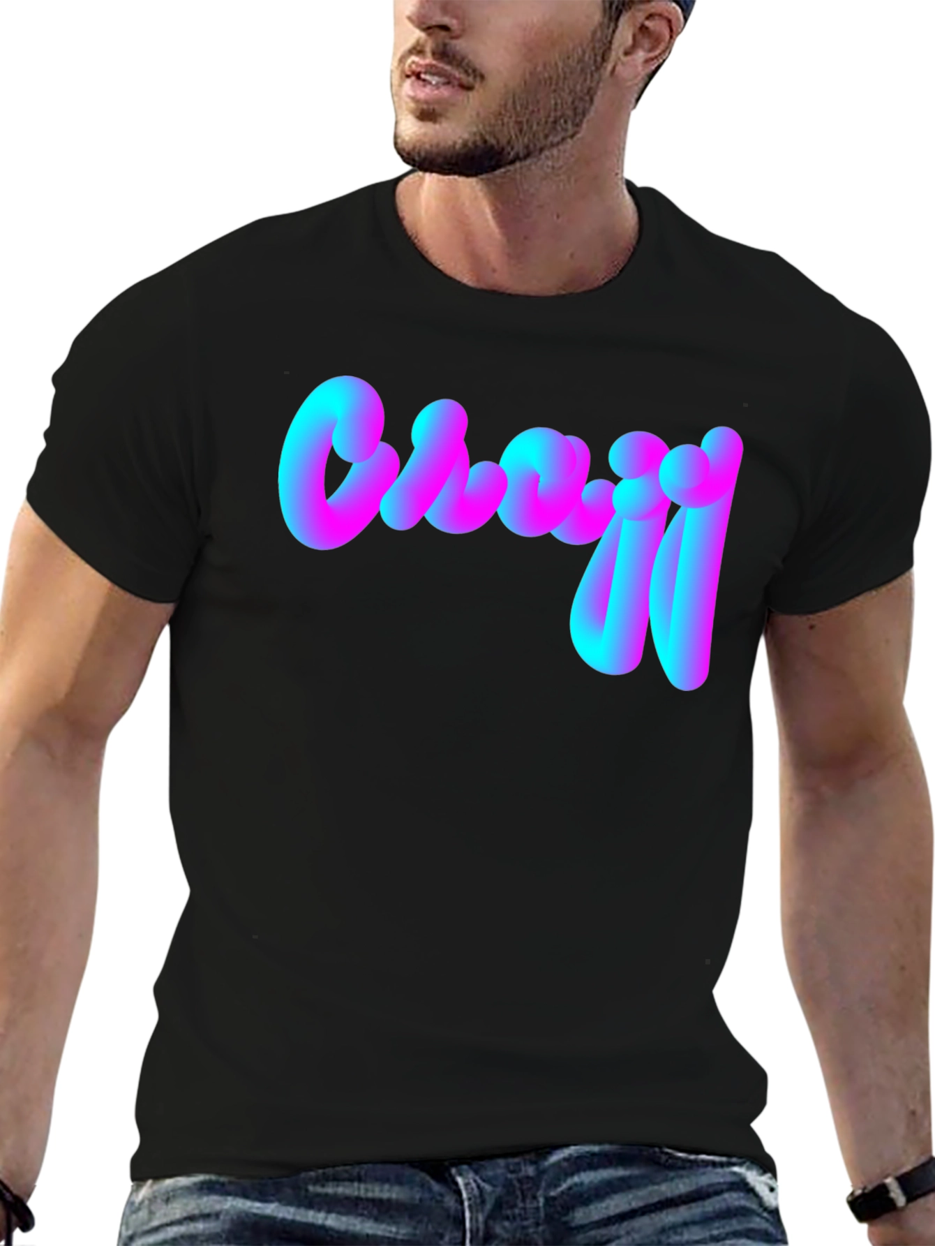 Funky Graphic Tee - Bold Retro Design