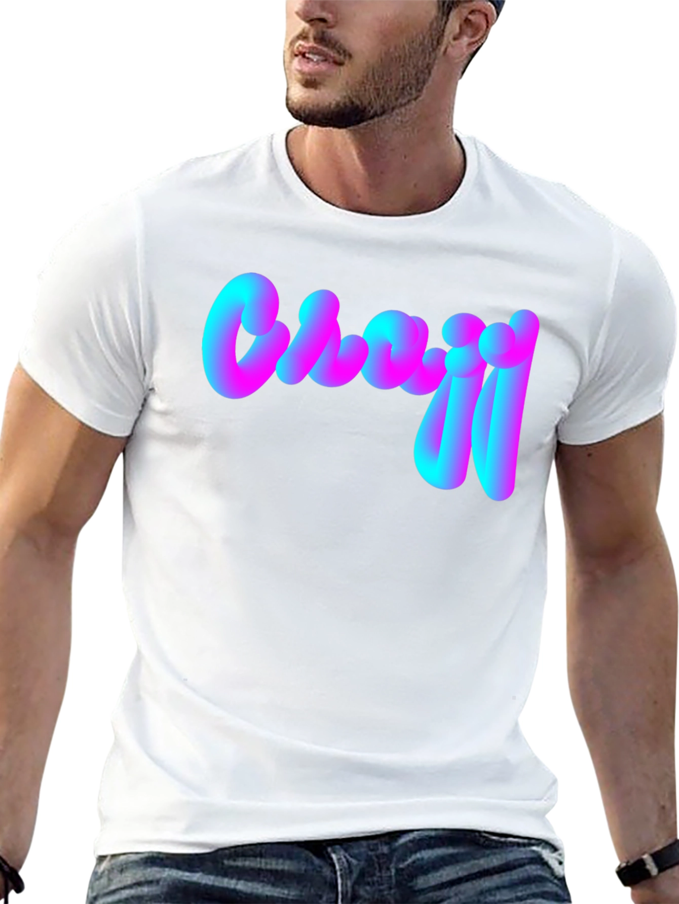 Funky Graphic Tee - Bold Retro Design
