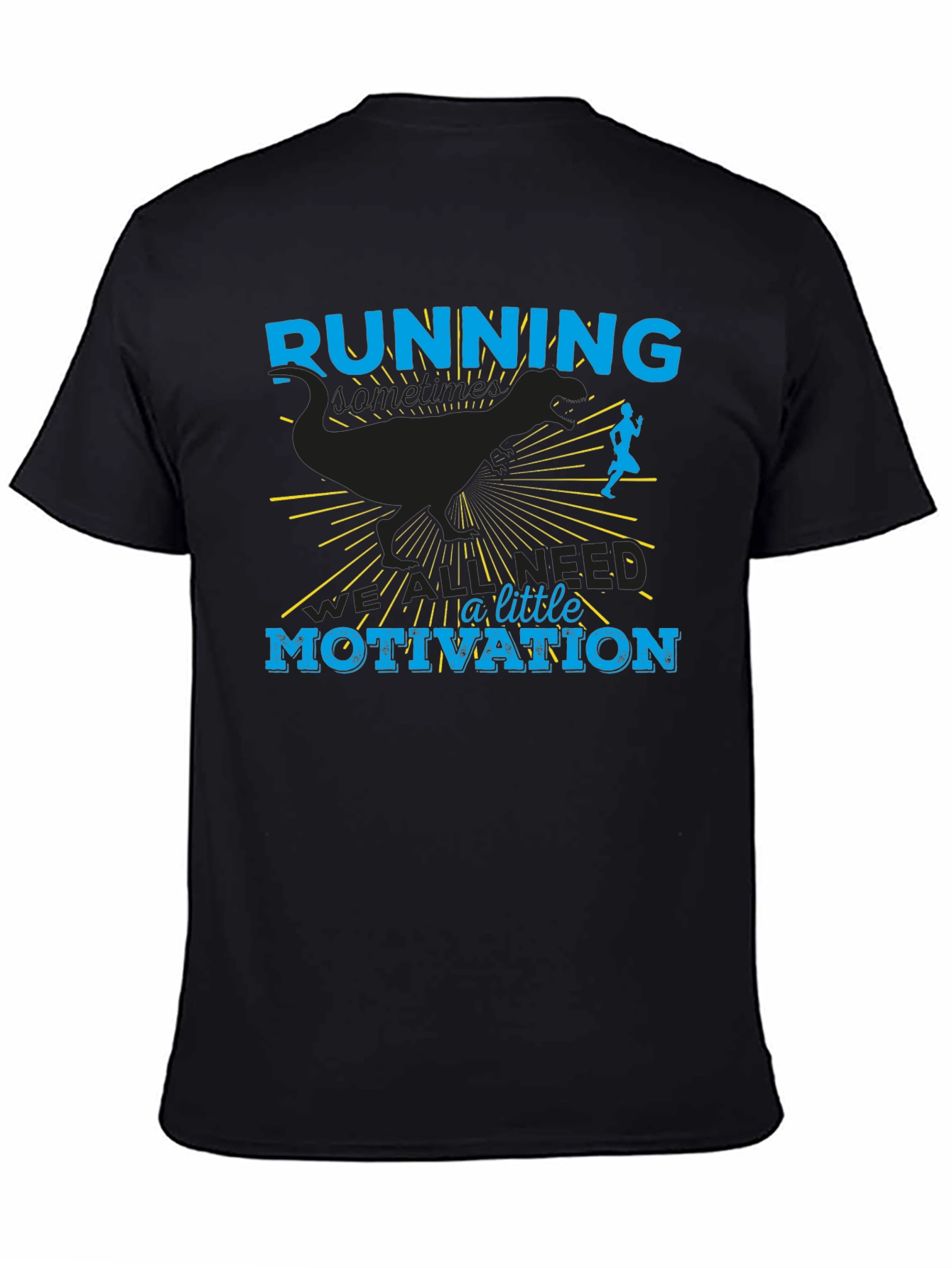 Running T-Shirt Dinosaur Motivation